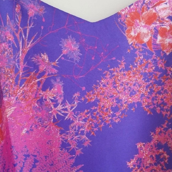 Banana Republic Floral Strappy Midi Dress sz 00P - Picture 6 of 7